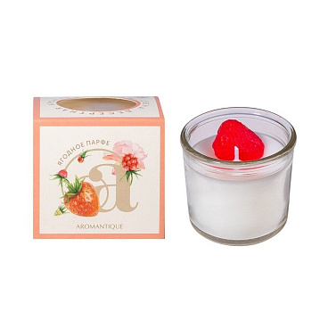 Свеча ароматическая Aromantique Ягодное парфе 60 г