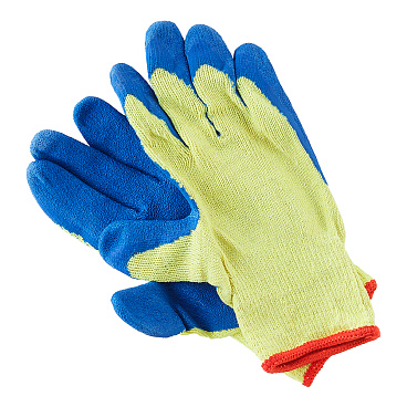 Перчатки х/б с латексным обливом XL