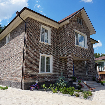 Искусственный камень White Hills Лондон Брик кофейный (60 шт.=1,16 кв.м)