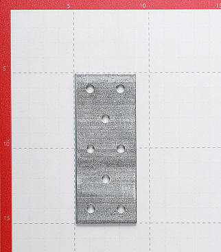 Пластина соединительная оцинкованная 100х40х2.0 мм