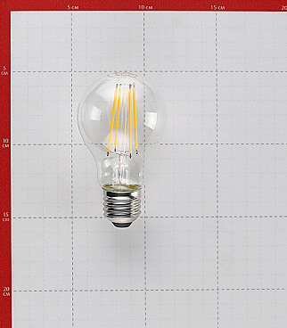 Лампа светодиодная филаментная Osram E27 2700К 5 Вт 600 Лм 220-230 В груша A60 прозрачная