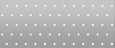 Пластина соединительная ПС-2.0, 100х240 х 2мм, ЗУБР