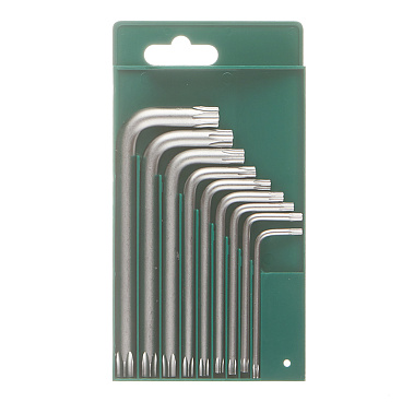Набор шестигранных ключей Jonnesway Torx 10-50 мм (H08MTP09S) (9 шт.)