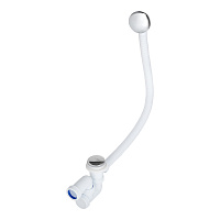 Сифон для ванны Wirquin 1 1/2х40 мм с выпуском d70 мм клик-клак с соединением 40/50 мм (30718585)