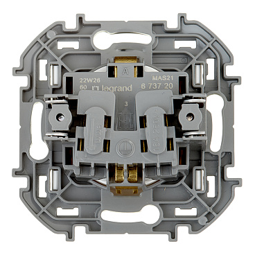 Розетка Legrand Inspiria встраиваемая белая (673720)