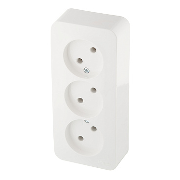 Розетка Systeme Electric Blanca накладная белая (BLNRA000311)