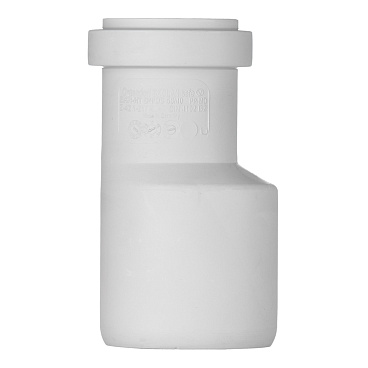 Переходник Ostendorf SKRHT d58х40 мм пластиковый эксцентрический бесшумный для внутренней канализации (332750)