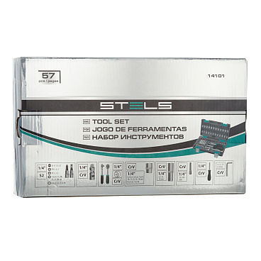 Набор инструментов универсальный Stels (14101) (57 шт.)