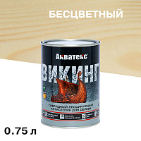 Антисептик Акватекс Викинг декоративный для дерева бесцветный 0,75 л