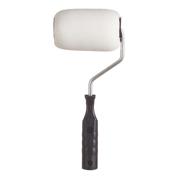 Валик поролон 100 мм d45 мм для водной основы с ручкой Hesler Drezden