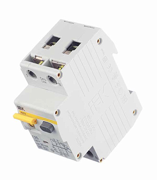 Автомат дифференциальный IEK Karat АВДТ-32 25А 1P+N тип A 30 мА 6 кА (MAD22-5-025-C-30)