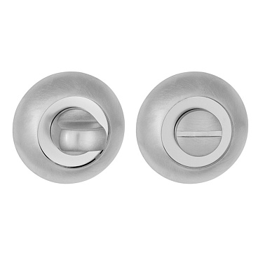 Фиксатор Punto TL SSC-16 круглая розетка сатинированный хром