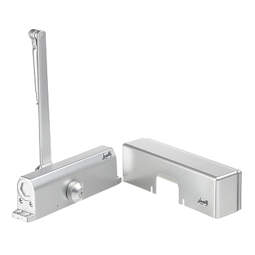 Доводчик дверной Lavelly (65-85 кг) серебро