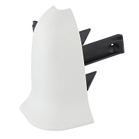 Угол наружный Winart 58 мм белый матовый S-профиль (2 шт.)