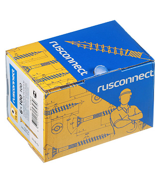 Саморезы по дереву 100x6,0 мм потайная головка конструкционные (100 шт.)