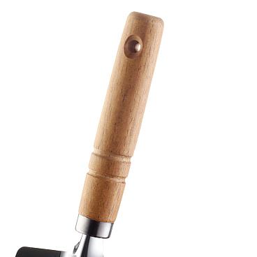 Совок садовый Ваш сад (0532-1) с деревянной ручкой широкий