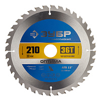 Диск пильный по дереву Зубр 210х30х1,8 мм 36 зубьев (36903-210-30-36_z01)