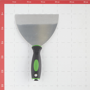 Шпатель малярный Wenzo 150 мм с эргономичной ручкой и ударным наконечником (678514)