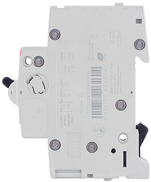 Автоматический выключатель модульный ABB S201 1P 25А тип C 6 кА 220 В (2CDS251001R0254)