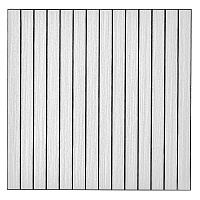 Панель самоклеящаяся ПВХ 600х600х2,5 мм Lako decor белая 1,8 кв.м (5 шт.)