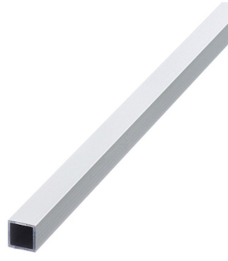 Трубка алюминиевая квадратная 10х10х1х2000 мм анодированная