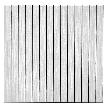 Панель самоклеящаяся ПВХ 600х600х2,5 мм Lako decor белая 1,8 кв.м (5 шт.)