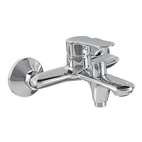 Смеситель для ванны Tokito Kanda хром однорычажный с коротким изливом с лейкой (TOK-KAN-1014)