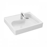 Раковина на стиральную машину Santek Клио с кронштейнами белая (1.WH50.1.770)