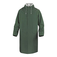 Плащ влагозащитный унисекс полиэстер Delta Plus 60-62 (XXL) рост 188-196 см зеленый/желтый (MA305VEXX2/MA305JAXX2)