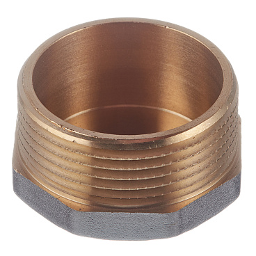 Заглушка 1 1/4 НР(ш) латунная