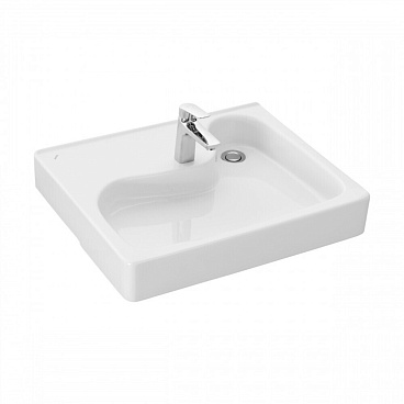 Раковина на стиральную машину Santek Клио с кронштейнами белая (1.WH50.1.770)