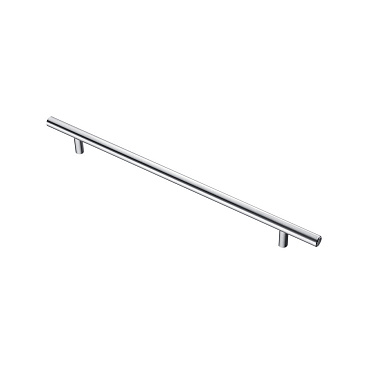 Ручка-рейлинг мебельная Kerron Metallic d10 мм металлическая хром (R-3010-256)