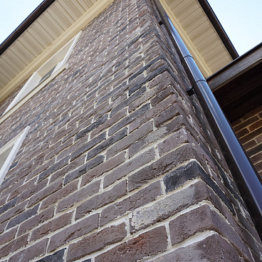 Искусственный камень White Hills Лондон Брик кофейный (60 шт.=1,16 кв.м)