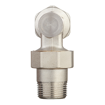 Клапан запорный угловой Valtec 3/4 НР(ш) х 3/4 ВР(г) для радиатора (VT.019.N.05)