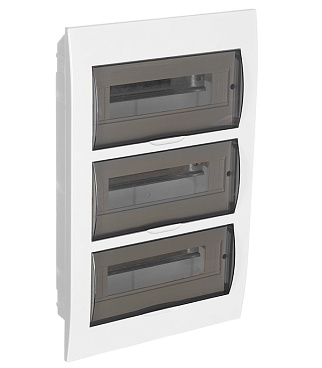 Щит распределительный встраиваемый EKF PROxima ЩРВ-П-36 пластиковый IP41 482х300х100 мм 36 модулей