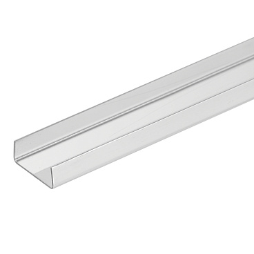 Профиль для плитки до 10 мм П-образный полированный нержавеющая сталь 2700х25х10 мм