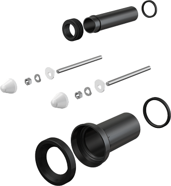 Kомплект принадлежностей для подключения подвесного унитаза , арт. M900