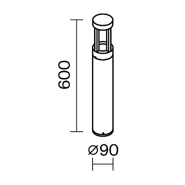 Ландшафтный светильник Outdoor O458FL-L9GF3K