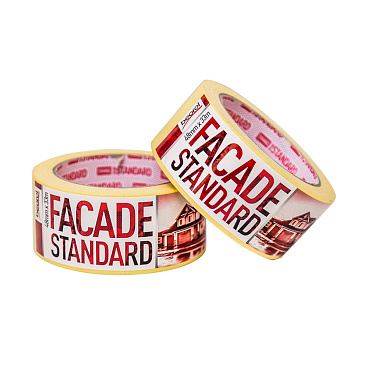 Лента малярная Beorol Standard для наружных работ желтая 48 мм 33 м (FASK48PT)