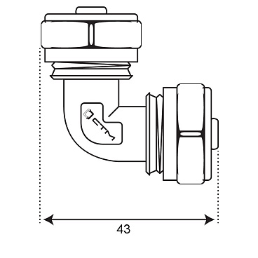 Угол 16 обж(ц) х 16 обж(ц)