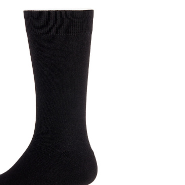 Носки мужские Hesler гребенная пряжа 44-46 черные (3 пары)