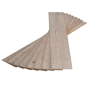 Ламинат 32 класс Egger Home дуб репино серый 1,99 кв.м 8 мм с фаской