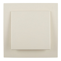 Выключатель Svet одноклавишный встраиваемый бежевый (0604-00031)