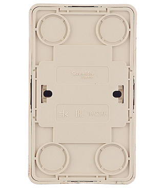 Розетка Systeme Electric Этюд накладная сосна со шторками (PA16-008D)