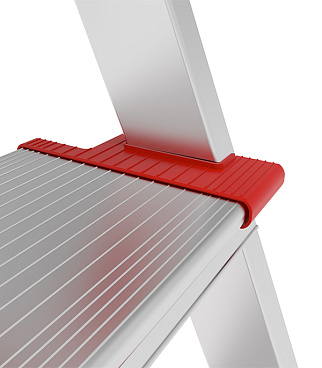 Стремянка алюминиевая 7 ступеней 130 мм усиленная 1,47 м Новая высота