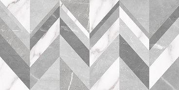 Венус Плитка настенная серый узор 08-00-06-2681 20х40