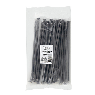 Гвозди строительные 6,0x200 мм (1 кг)