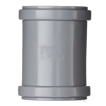 Муфта Ostendorf HTU d75 мм пластиковая для внутренней канализации (113500)