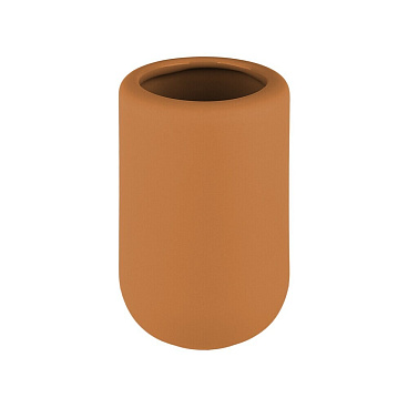 Стакан для ванной Moroshka Terapy настольный керамика оранжевый (985-312-05)