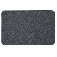 Коврик грязезащитный ФлорТ латекс Офис 60х40 см серый